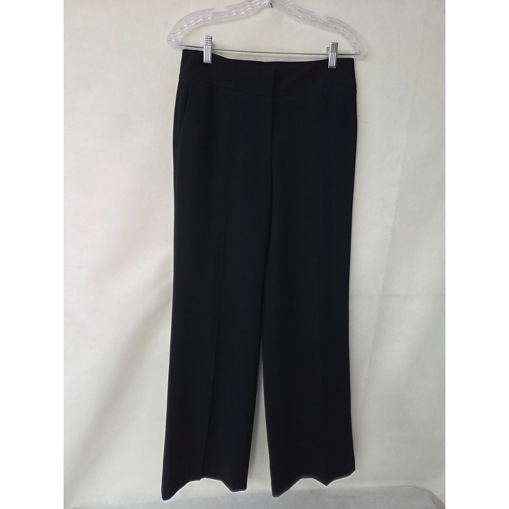 Ann Taylor Margo Black Wide Leg Dress Pants Trousers 2 Professional Office New